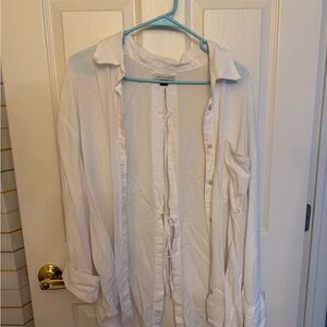 White Button-Up Shirt